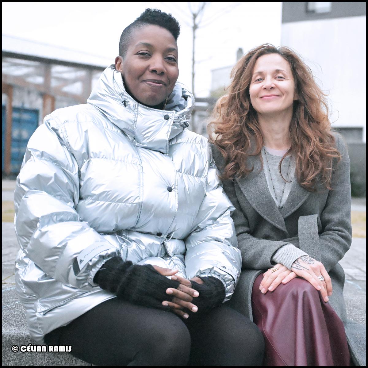 Amandine Gay et Bérénice Hamidi sur le sexisme et le racisme dans les arts et la culture, à Rennes, dans le cadre du 8 mars.