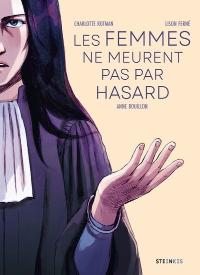 Couverture de la BD "Les femmes ne meurent pas par hasard" sur Anne Bouillon