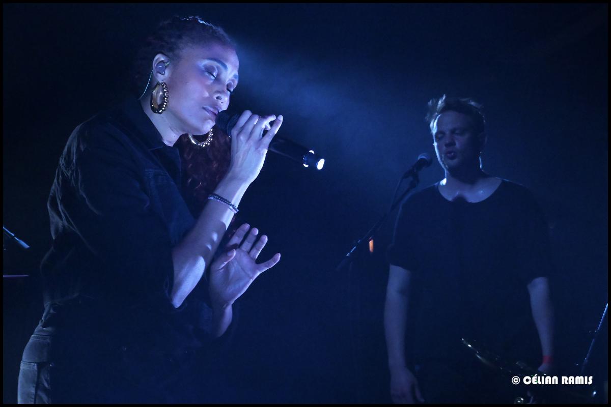 Imany en concert à l'occasion du festival Mythos