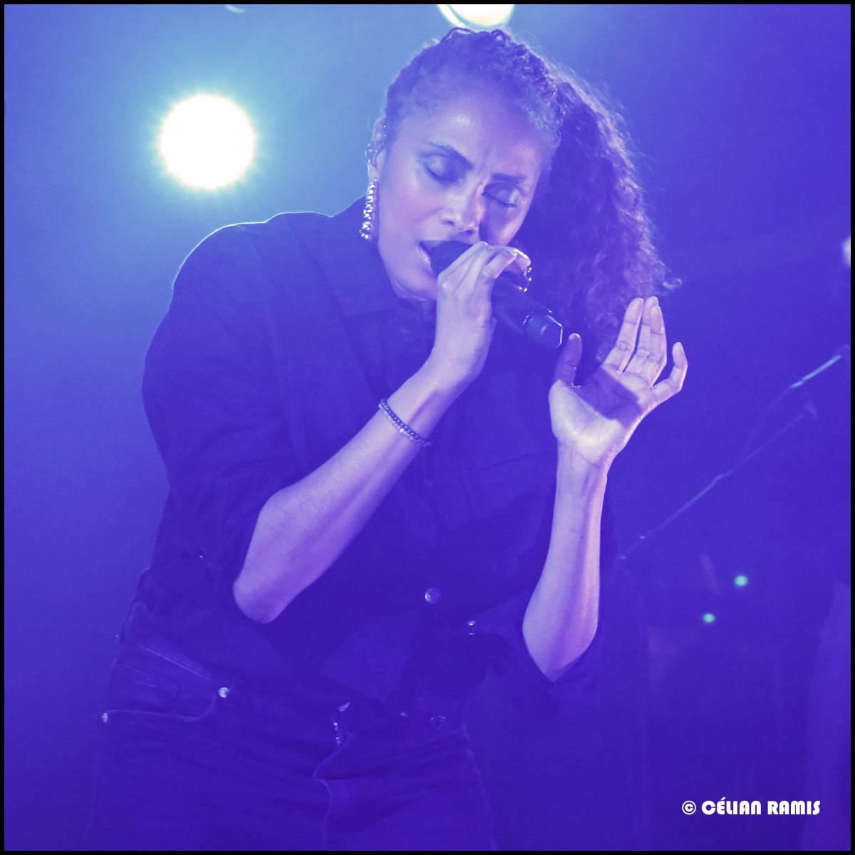 Imany en concert à l'occasion du festival Mythos