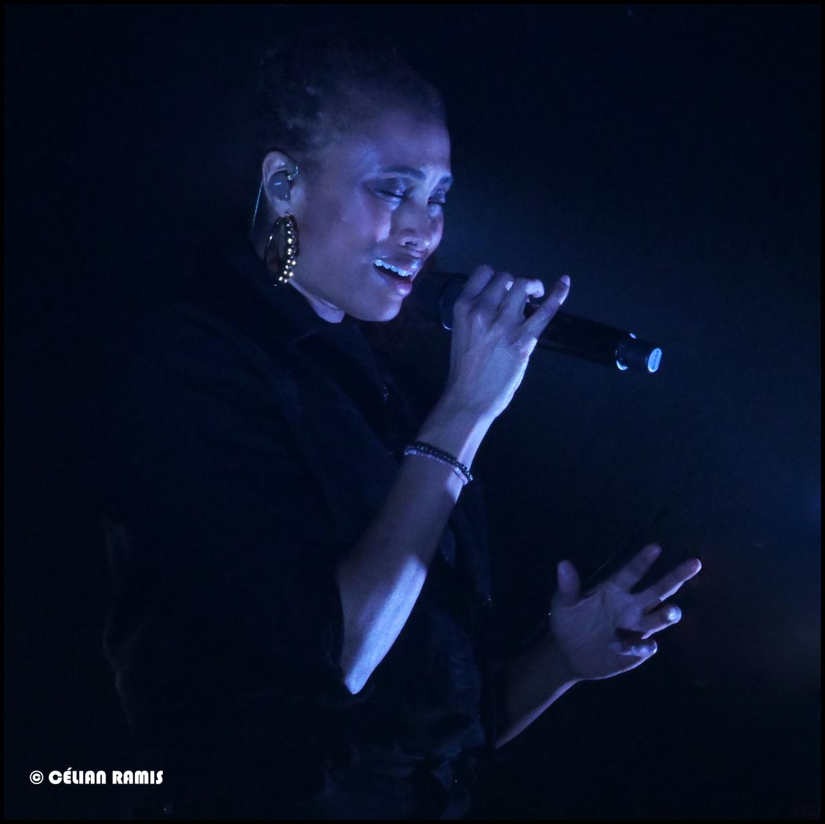 Imany en concert à l'occasion du festival Mythos