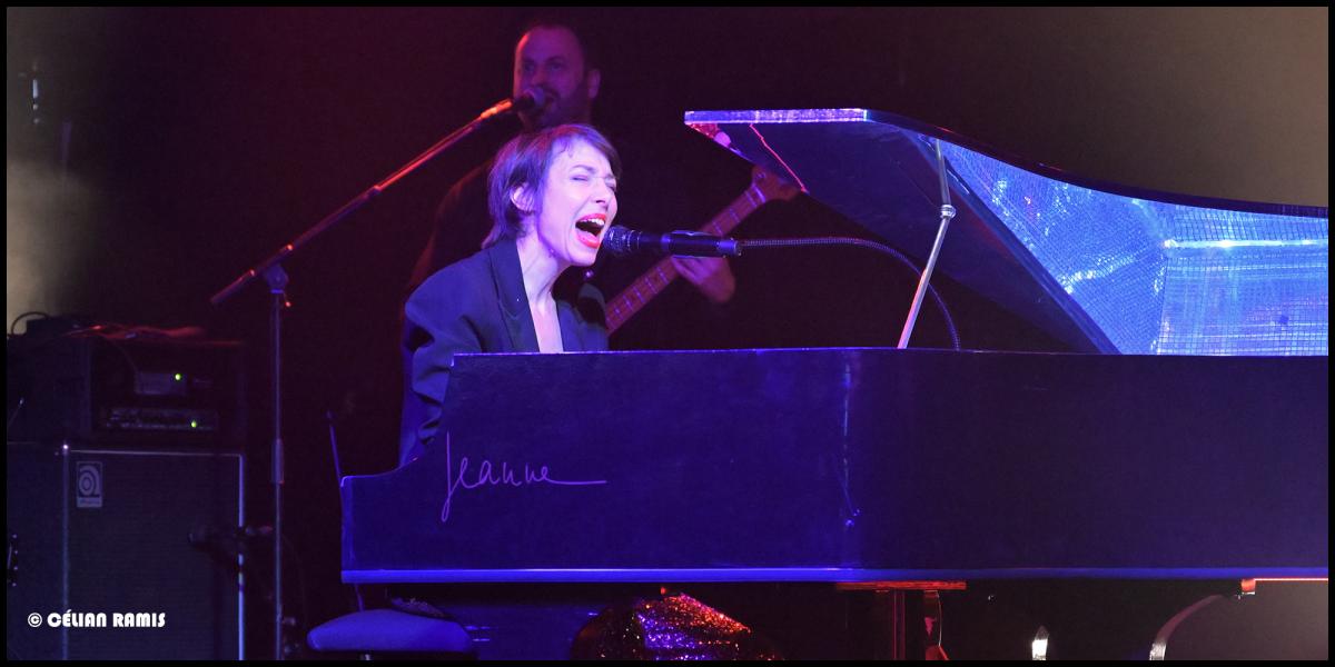 Jeanne Cherhal, en concert à Rennes à l'occasion du festival Mythos
